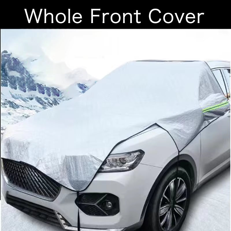 Car Windshield Snow Shield Cover Sun Protection Front Window Frost Sunshade Waterproof Shade Sunshield Suv Sedan Winter Summer