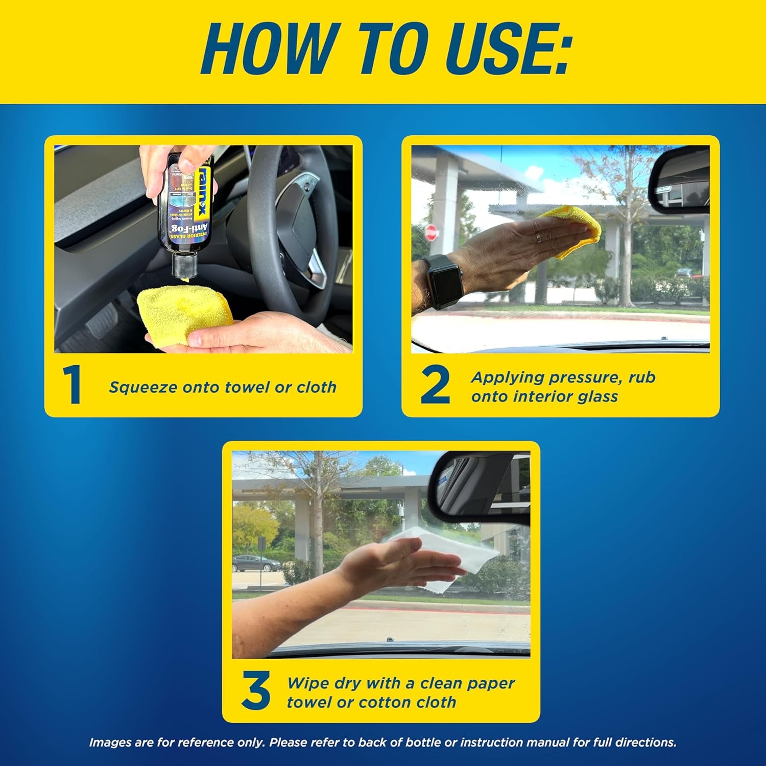 Interior Glass Anti-Fog Cleaner, 103 Ml