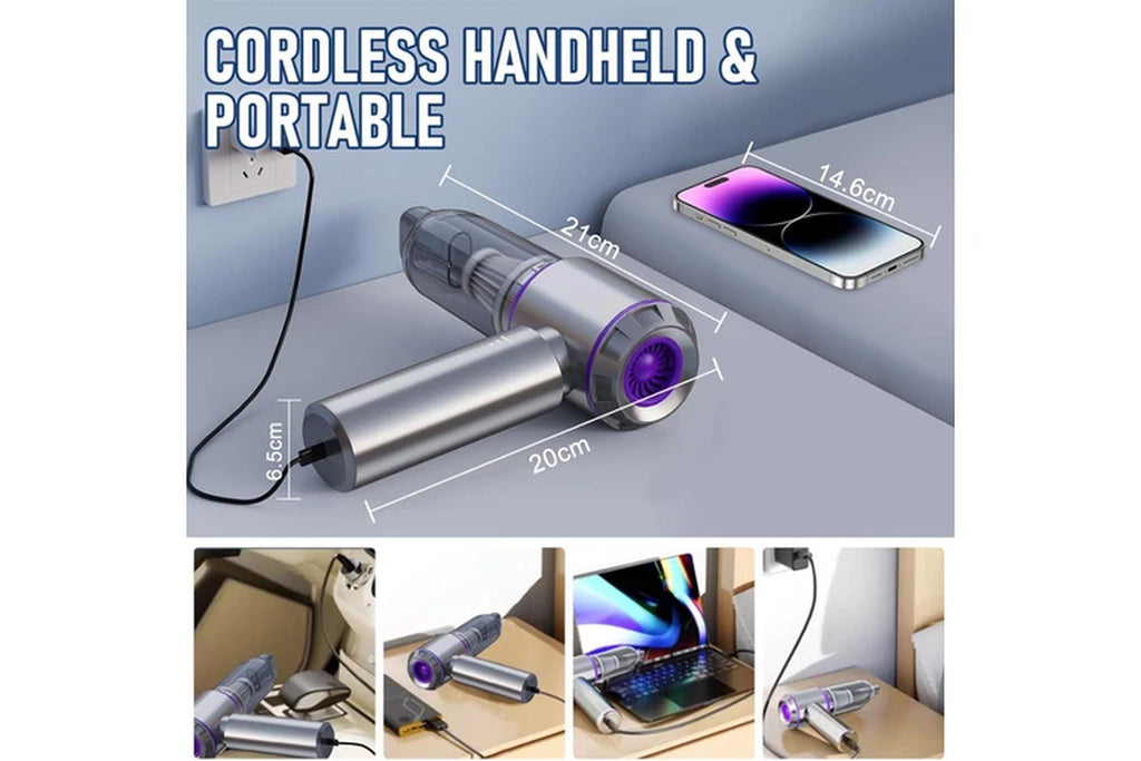 Cordless Portable Mini Vacuum Cleaner/Handheld Dust Blower
