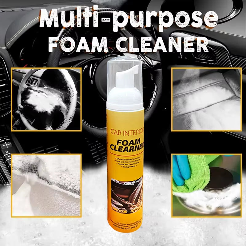LEIBOO Multi-Purpose Foam Cleaner Cleaning Agent Automoive Car Interior Home Foam Cleaner Home Cleaning Foam Spray Cleaners