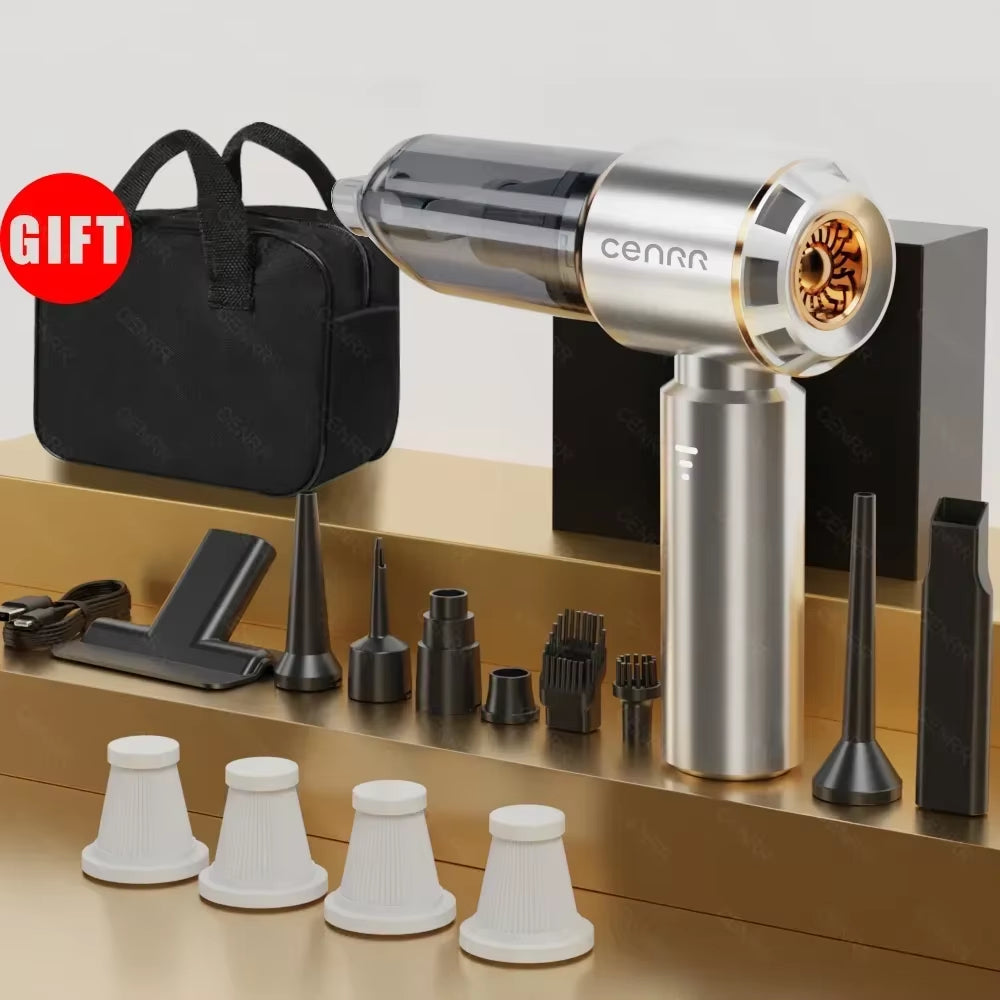 360000PA Car Vacuum Cleaner Home Appliance Wireless Cleaner Portable Handheld Powerful Vacuum Cleaner Cleaning Machine