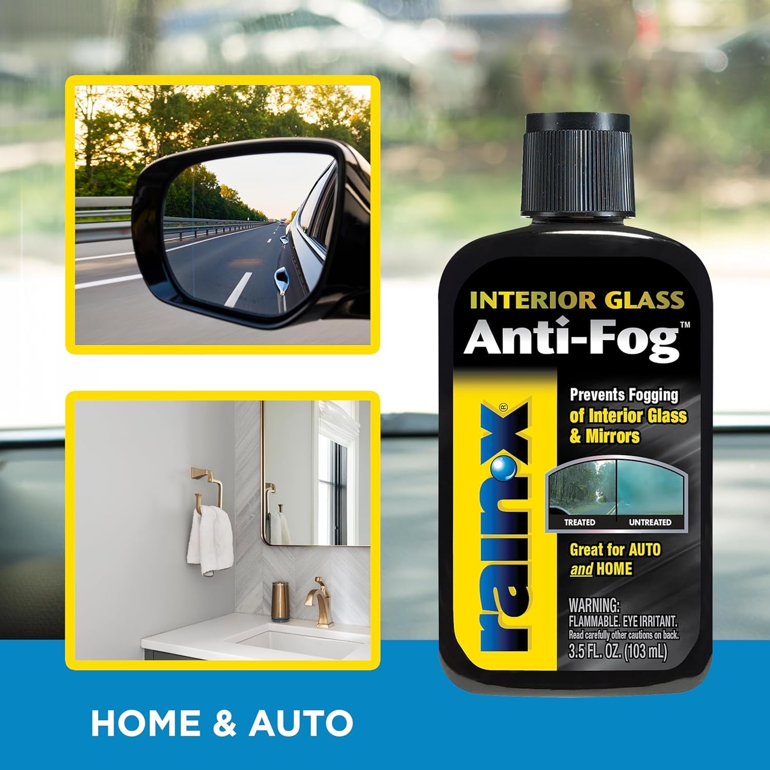 Interior Glass Anti-Fog Cleaner, 103 Ml