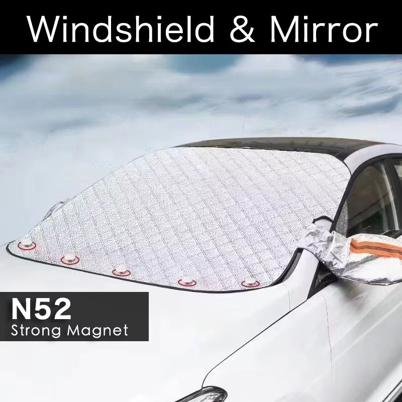 Car Windshield Snow Shield Cover Sun Protection Front Window Frost Sunshade Waterproof Shade Sunshield Suv Sedan Winter Summer