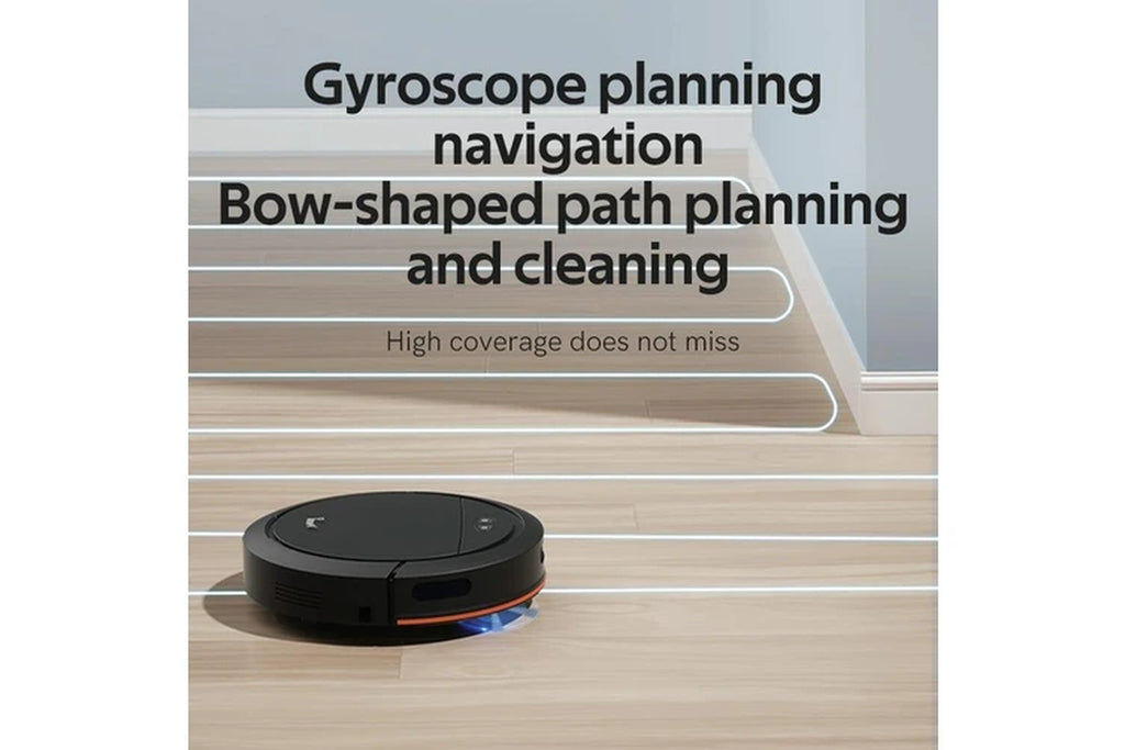 Ob16 Mini Vacuum Cleaner Intelligent Sweeping Robot - Black