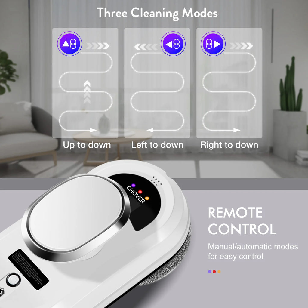 Y Robot Vacuum Cleaner Window Cleaning Robot Window Cleaner Electric Glass Limpiacristales Remote Control