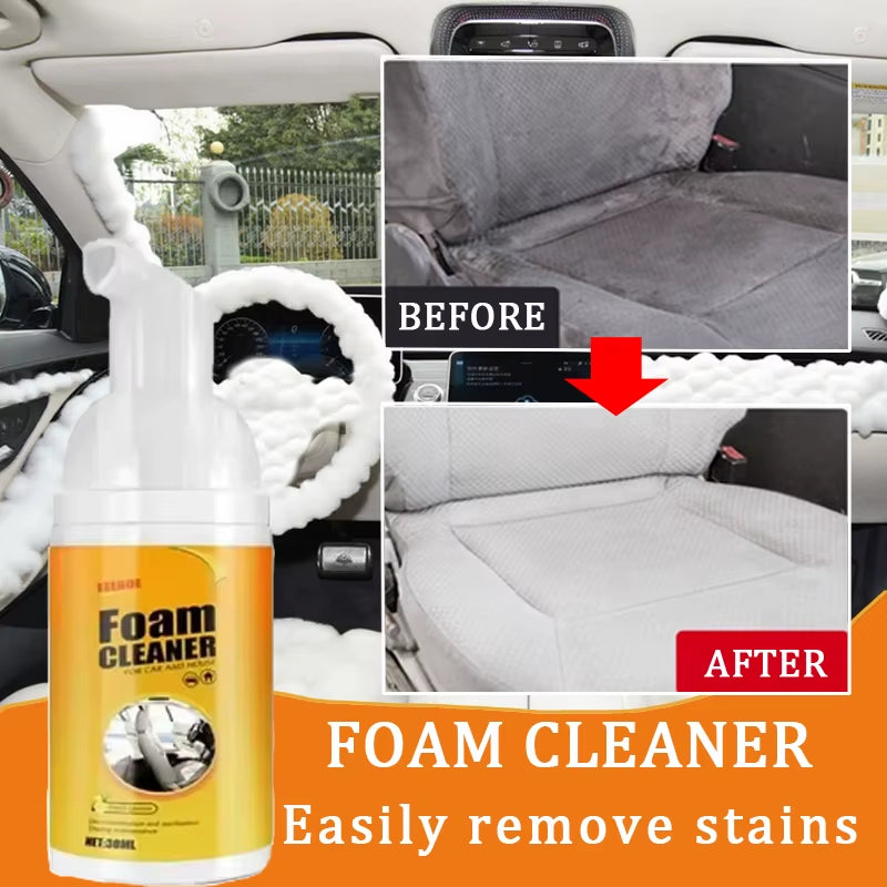 Multi-Purpose Foam Cleaner Cleaning Agent Automoive Car Interior Home Foam Cleaner Home Cleaning Foam Spray Cleaners