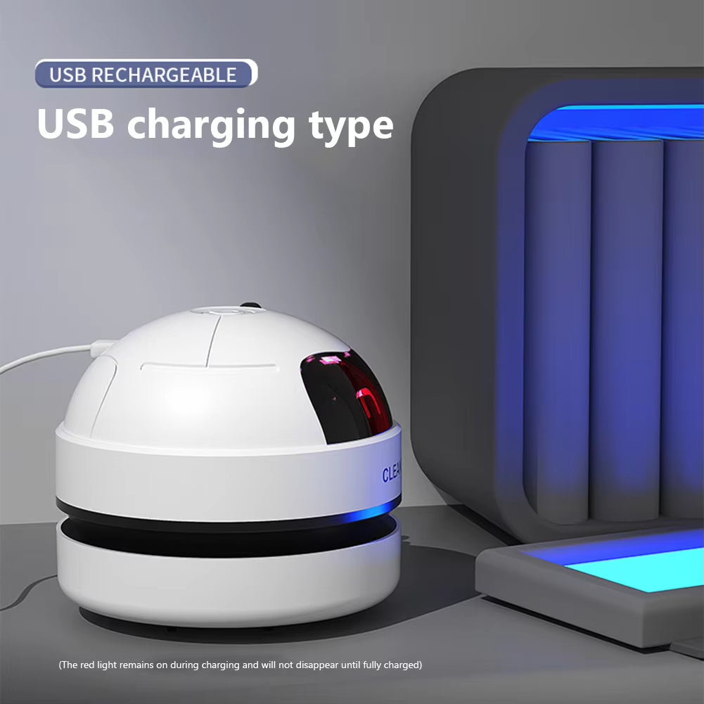 Vacuum Cleaner for Home Office Table Sweeper Desktop Cleaner Mini Vacuum Cleaner USB Rechargeable Wireless Car Vacuum Cleaner