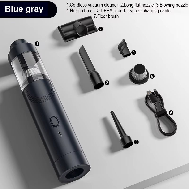 Youpin Vacuum Cleaner Powerful Wireless Car Mini Portable Handheld for Home Appliance Cleaning Machine Car Cleaner Tool Gift New