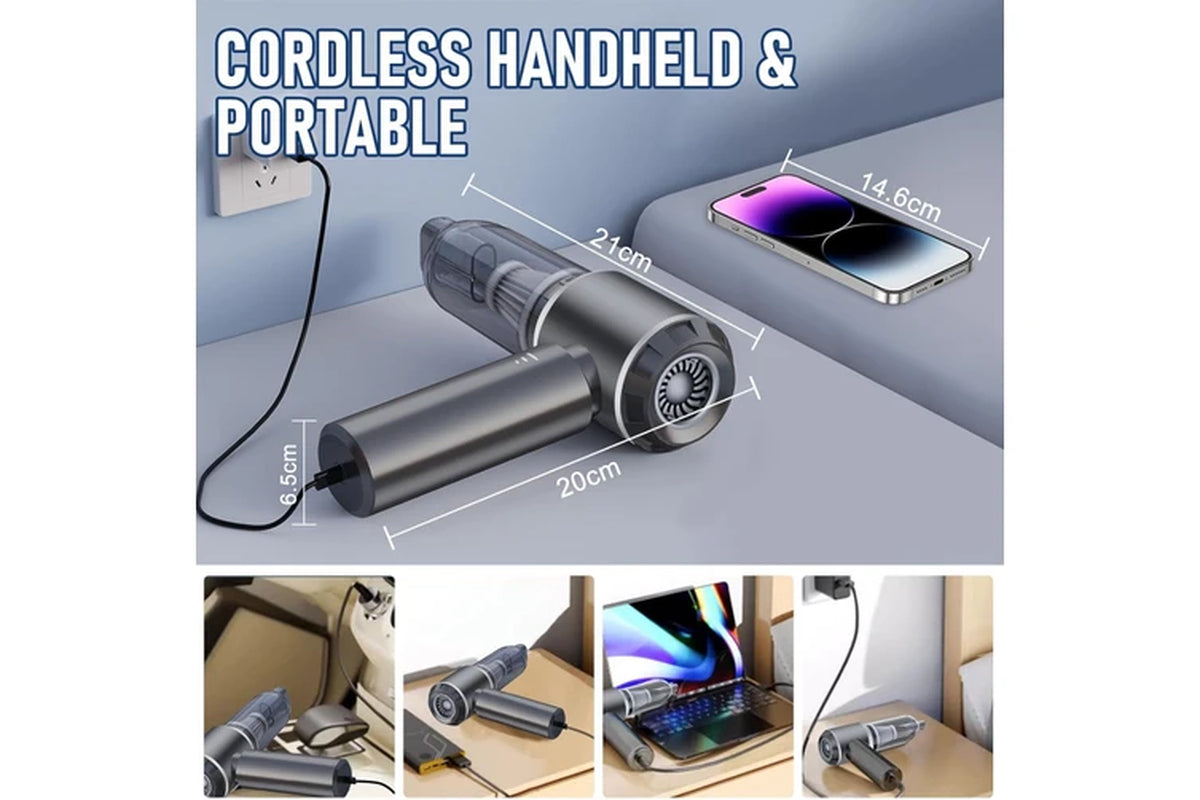 Cordless Portable Mini Vacuum Cleaner/Handheld Dust Blower