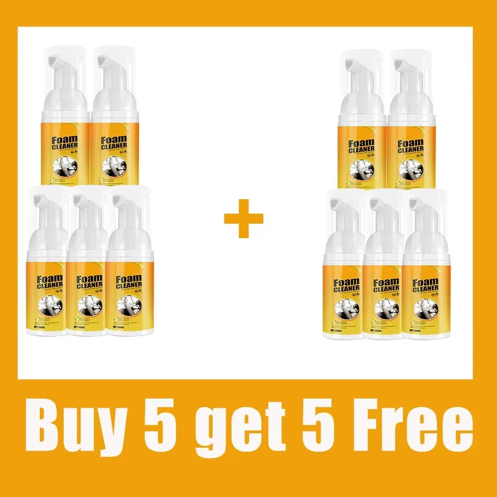 Multi-Purpose Foam Cleaner Cleaning Agent Automoive Car Interior Home Foam Cleaner Home Cleaning Foam Spray Cleaners