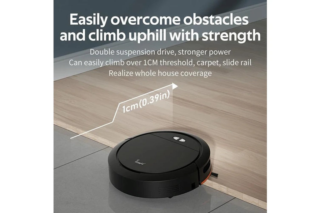 Ob16 Mini Vacuum Cleaner Intelligent Sweeping Robot - Black