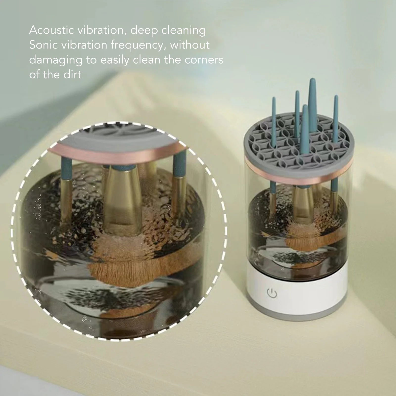 Electric Makeup Brush Cleaner Machine Automatic Brush Cleaner Machine Electric Cosmetic Automatic