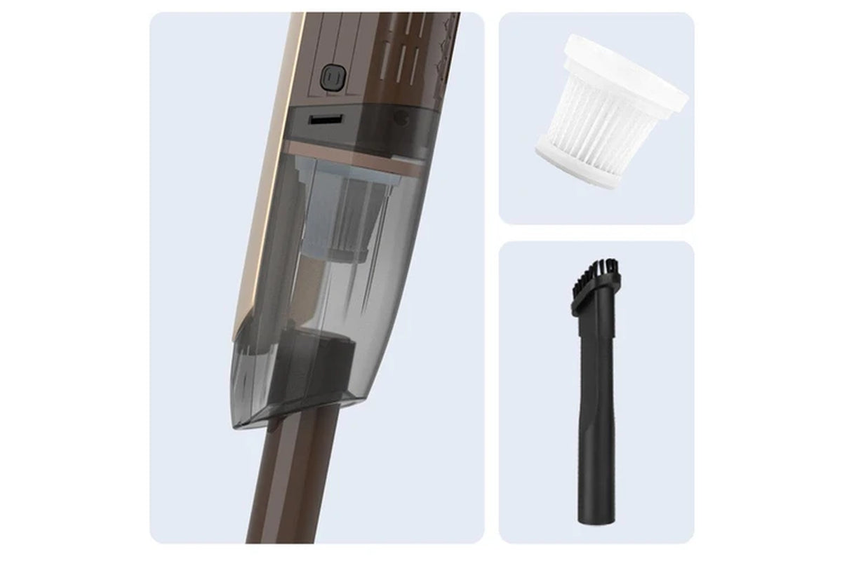 Handheld Vacuum Cleaner Combination Vacuum Cleaner Cordless Stick Vacuum Cleaner-Black