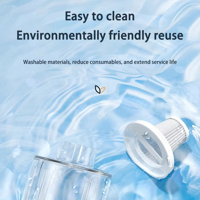 Xiaomi Wireless Handheld Vacuum Cleaner Cordless Handheld Vacuum Chargeable Auto Vacuum for Home & Car & Pet Mini Vacuum Cleaner