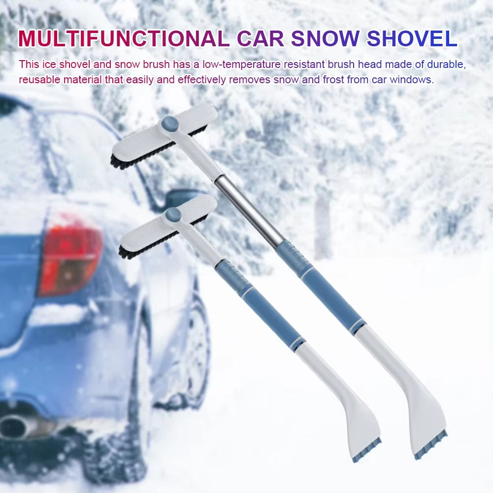 Winter Detachable Car Snow Sweeping Shovel with Handle Auto Cleaning Brush Ice Scraper Remover Auto Window Snow Brush Shovel