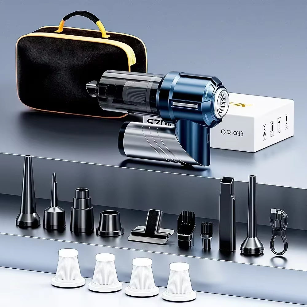 New Foldable Vacuum Cleaner Wireless Car Vacuum Cleaner Handheld Mini Vacuum Cleaner Cordless Strong Suction Car Cleaner