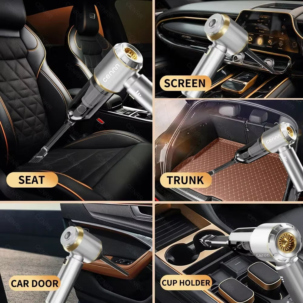 360000PA Car Vacuum Cleaner Home Appliance Wireless Cleaner Portable Handheld Powerful Vacuum Cleaner Cleaning Machine