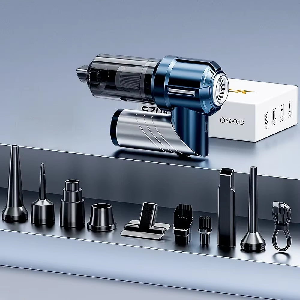 New Foldable Vacuum Cleaner Wireless Car Vacuum Cleaner Handheld Mini Vacuum Cleaner Cordless Strong Suction Car Cleaner