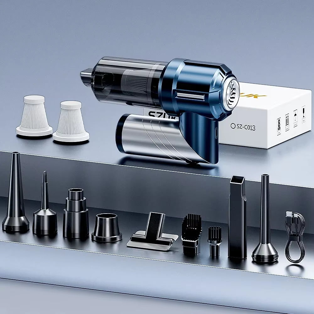 New Foldable Vacuum Cleaner Wireless Car Vacuum Cleaner Handheld Mini Vacuum Cleaner Cordless Strong Suction Car Cleaner