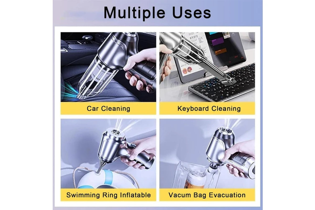 Cordless Handheld Car Vacuum Cleaner 19000PA Portable Vacuum Cleaner