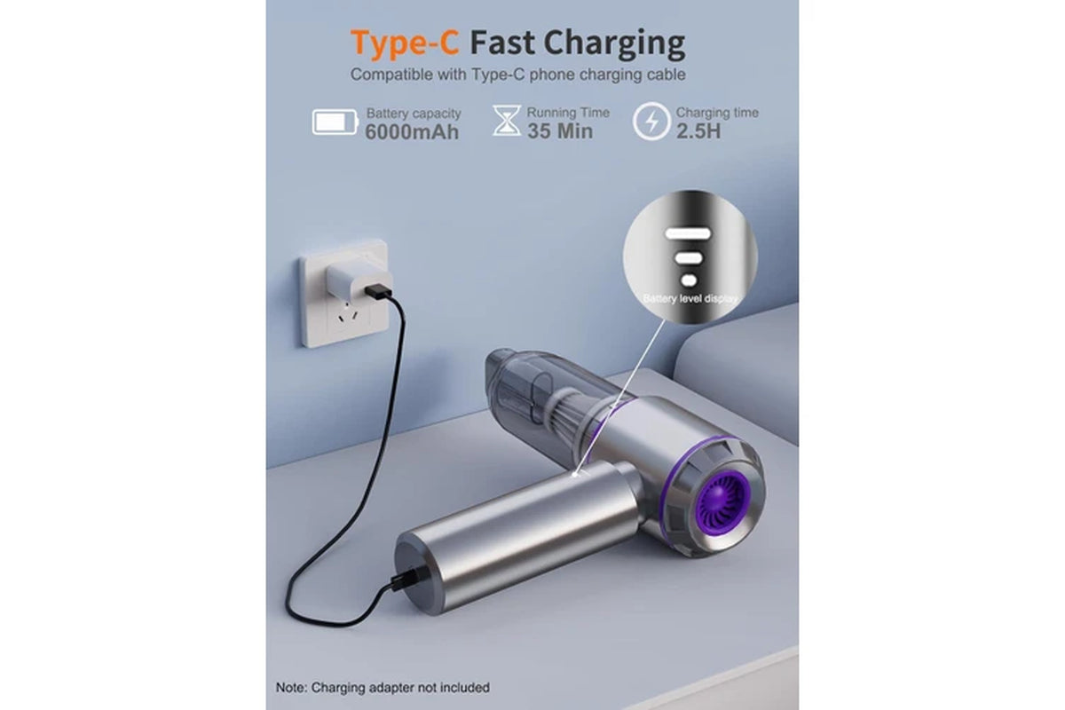 Cordless Portable Mini Vacuum Cleaner/Handheld Dust Blower