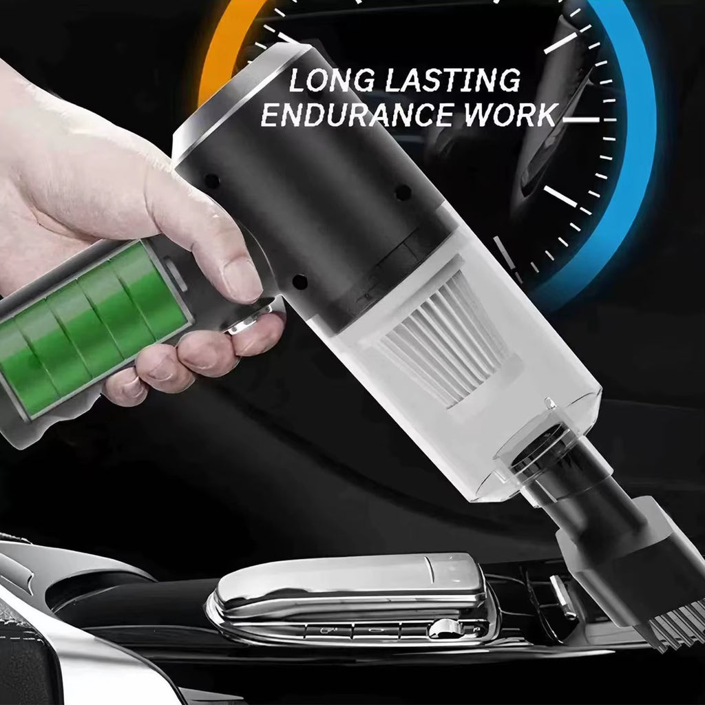Mini Handheld Cordless Vacuum Cleaner Air Duster Wireless Dust Blower Portable Rechargeable Air Cleaner Vacuum for Car Home
